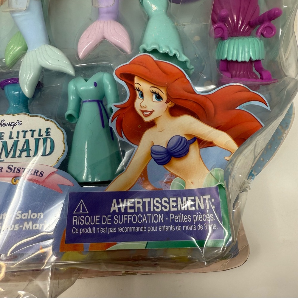 Vintage Disney Rare The Little Mermaid Favorite Moments Undersea Beauty Salon - Picture 7 of 11